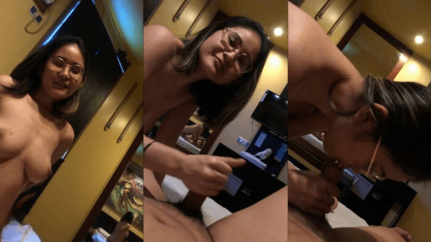 Bastie gave Cristy a Milky Cock