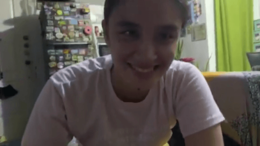 Jasmine Smile is Different Whenever She Taste his Milk